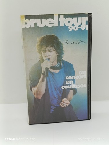 Vhs bruel tour k7 - vhs,