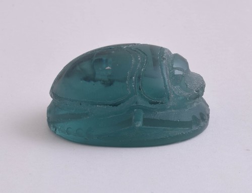 Scarabée égyptien verre - égyptien,