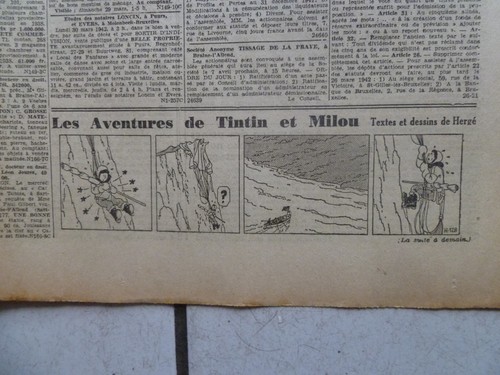 Tintin journal soir - journal, le