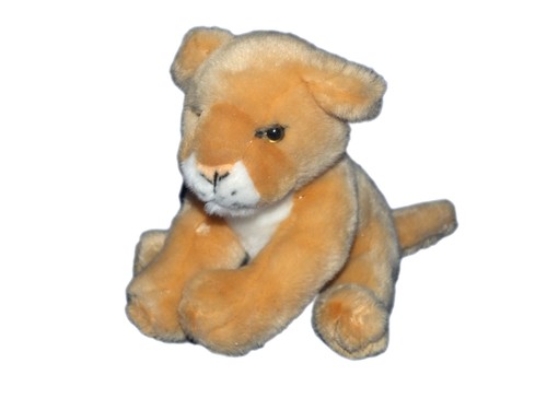 Doudou peluche tigre lionne - doudou,