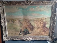 Large Impressionist Painting On Canvas Magnificent Montparnasse Frame 103*138