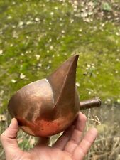 Rare Louche à Sucre & Cuivre & Fin 18 Eme Début 19 Eme & Pâtisserie & Pâtissier