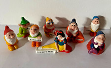Figurines Collection Disney Blanche Neige 8 Personnages Walt Disney production