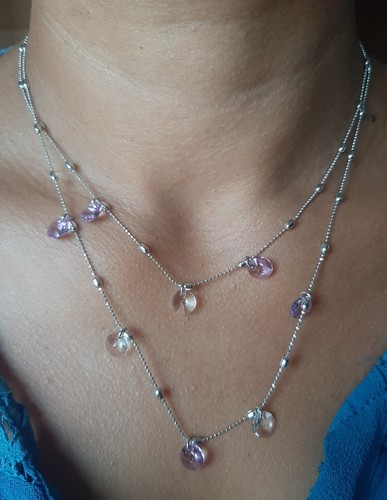 Collier chaîne pendentif - chaîne,, en