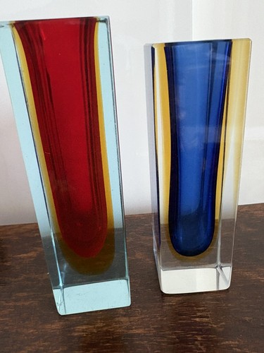 Vases bloc verre de - vases,