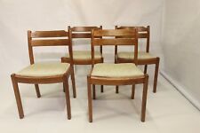 Set de 4 chaises DYRLUND année 60 en teck.