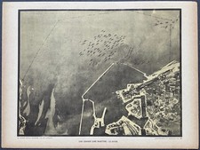 Le Havre, une grande gare maritime Gravure v. 1920