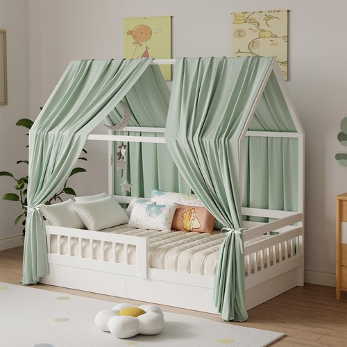 Ciel lit mousseline 2 - de, mousseline,