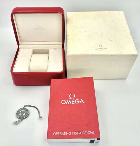 Coffret montre omega rouge - coffret,