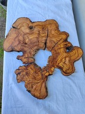 Rare dalle en bois d'olivier