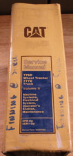 CAT Caterpillar 776D Tracteur 777D Diable Service Shop Réparation Manuel Livre