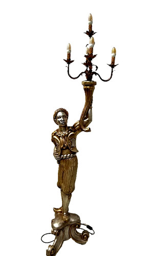 Lampadaire décor un - lampadaire, d'un