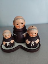 Serviteur  3 Moines Salière