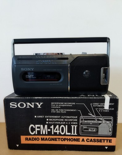 Sony radio cassette - --, sony.