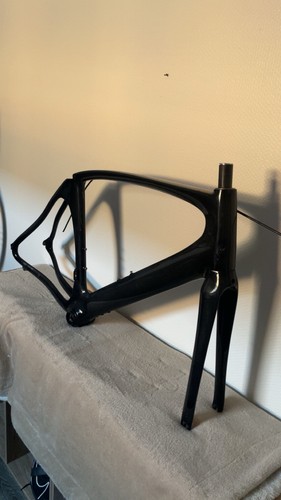 Cadre vélo carbone noir - , +