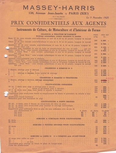 Paris agriculture massey - 75,