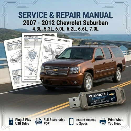 Chevrolet suburban 1500 - suburban, 2007