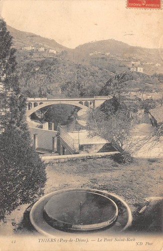 Cpa thiers le - pont, saint