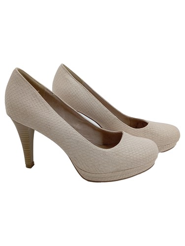 Tamaris escarpins femme beige - escarpins,