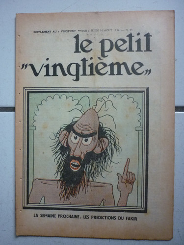 Tintin le petit vingtieme - tintin,