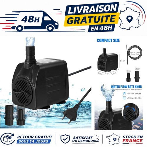 Pompe aquarium submersible - , 10