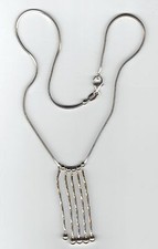 Collier en argent massif