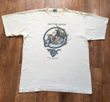 Vintage 90's Studio Aventures Tex Avery Droopy On the Road 1994 T Shirt Size M