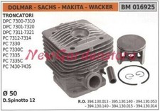 Cylindre Piston Segments DOLMAR Moteur Tronçonneuse DPC 7300 7310 7301 016925
