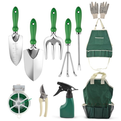 Outils jardin en acier - 11,