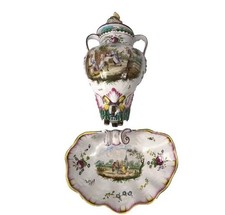 French Faience Wall Fountain