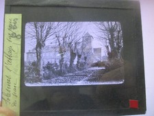 Ancienne Photo sur Plaque de