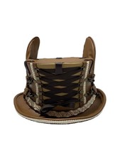 Other Brands: Candy Noir Mocha Cream Corset Hat with Bunny Ears, Free Size, Rayo