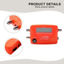 Détecteur de signal numérique LCD portable satellite et TV pour trouver facile
