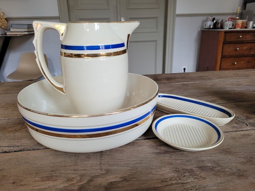 Ensemble toilette ancien - ensemble, de