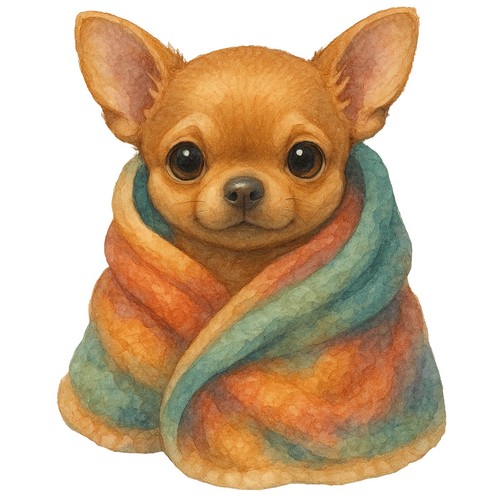 Autocollants chihuahua - 3, x
