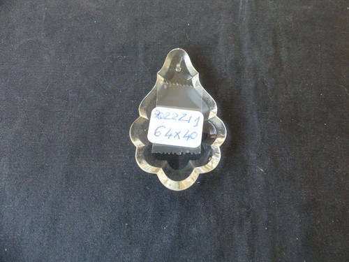 Pampille cristal taillé - , forme