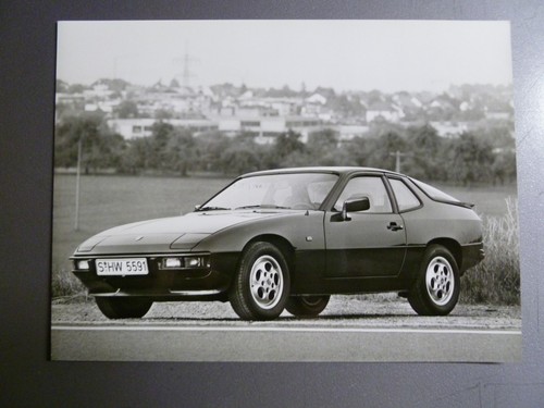 1986 porsche 924 coupe - porsche, b&w