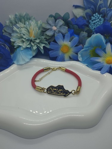 Bracelet cordon tissé - de,