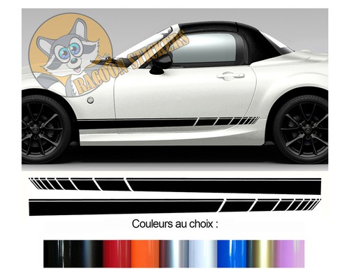 Bandes stripes pour mazda - x,
