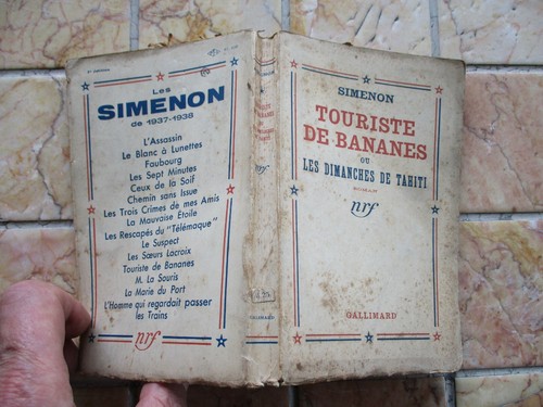 Simenon touristes bananes - simenon,