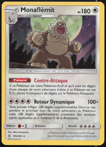 Carte pokémon monaflèmit - carte,