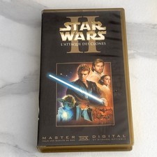 Film VHS Star Wars II - L'attaque des Clones K7 VF 2002 