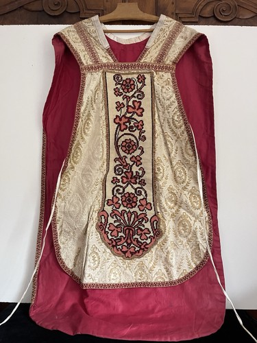 Chasuble ancienne très belle - chasuble,