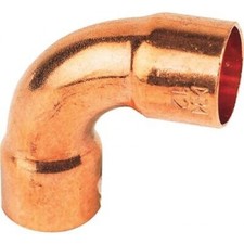 10 X coude cuivre 90° grand
