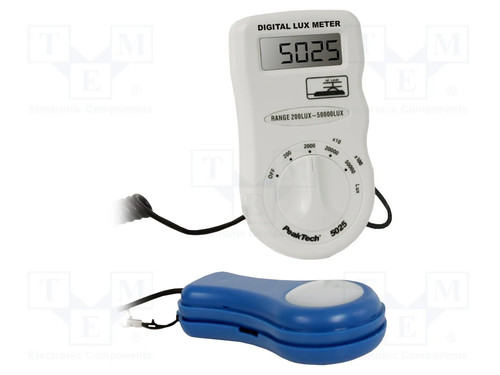 Peaktech 5025 luxmètre - peaktech,