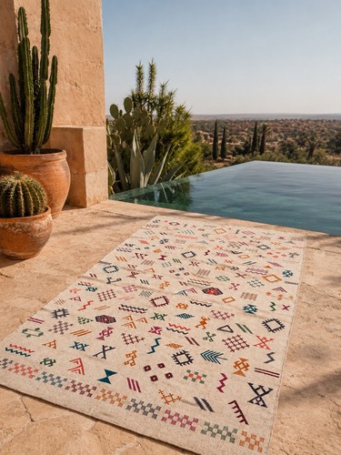 Tapis kilim marocain 200x300