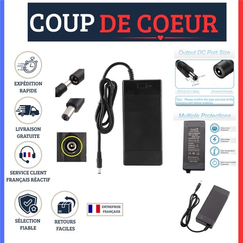 Chargeur 42v universel - chargeur,