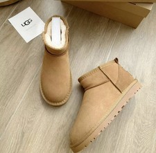 Chausson Fourrure Marron Ugg