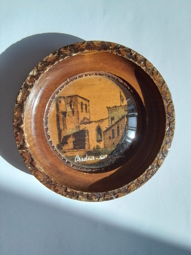 Petit cadre rond ancien - petit,