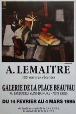 André LEMAITRE : Nature morte
